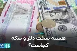 هسته سخت دلار و سکه کجاست؟