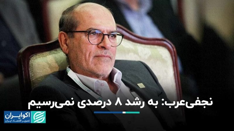 نجفی‌عرب: به رشد 8 درصدی نمی‌رسیم