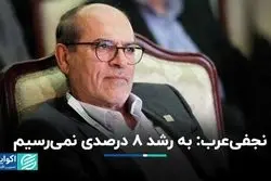 نجفی‌عرب: به رشد 8 درصدی نمی‌رسیم