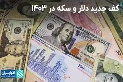 کف جدید دلار و سکه در 1403