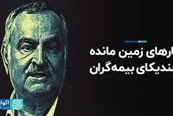 کارهای زمین مانده سندیکای بیمه‌گران