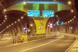 تونل امیرکبیر مسدود شد