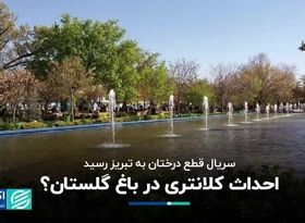 باغ گلستان محل احداث کلانتری می‌شود؟ 