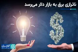 ناترازی برق به بازار دلار می‌رسد