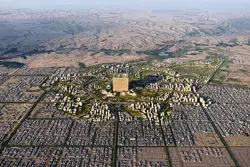 خیز بن‌سلمان برای رونمایی از بزرگ‌ترین سازه‌ دست بشر