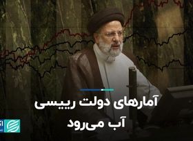 آمارهای دولت رییسی آب می‌رود   