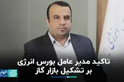 تاکید مدیرعامل بورس انرژی بر تشکیل بازار گاز