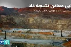 لابی معادن نتیجه داد؛ عقب‌نشینی دولت از عوارض صادراتی یکپارچه