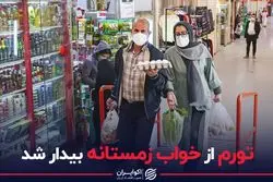 تورم از خواب زمستانه بیدار شد