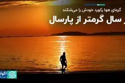 گرمای هوا در چه سال‌هایی رکورد شکاند؟ 