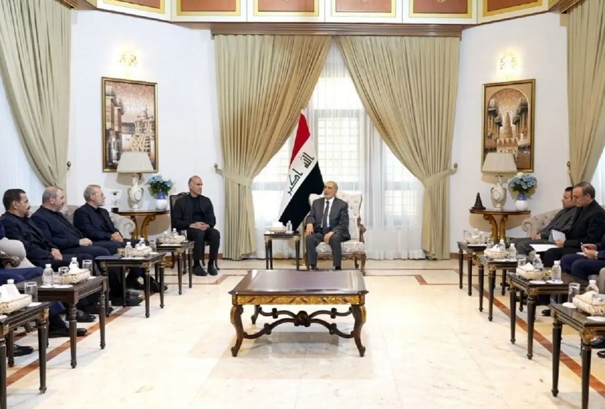 تقویت روابط تهران-بغداد؛ محور دیدار رئیس پارلمان عراق و دبیر شورای عالی امنیت ملی ایران