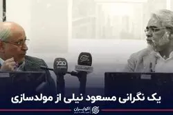 یک نگرانی مسعود نیلی از مولدسازی