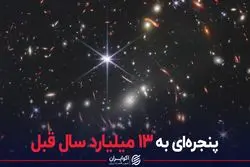 پنجره‌ای به ۱۳ میلیارد سال قبل