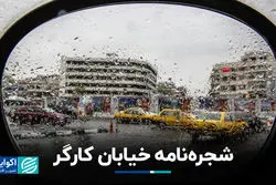 شجره‌نامه خیابان کارگر