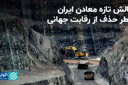 چالش تازه معادن ایران؛ خطر حذف از رقابت جهانی