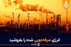 انرژی صرفه جویی شده را بفروشید