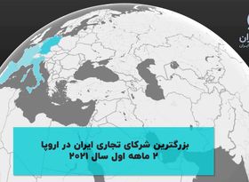 بزرگترین شرکای تجاری ایران در اروپا 