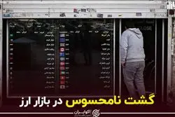 گشت نامحسوس در بازار ارز