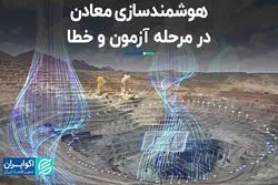 هوشمندسازی معادن در مرحله آزمون و خطا