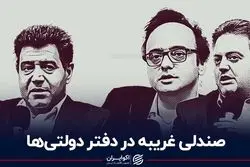 صندلی غریبه در دفتر دولتی‌ها