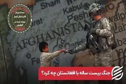 جنگ بیست ساله با افغانستان چه کرد ؟