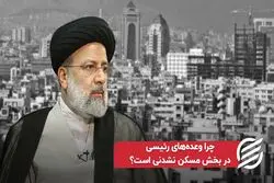 چرا وعده‌های رئیسی در بخش مسکن نشدنی است؟