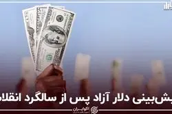 پیش‌بینی دلار آزاد پس از سالگرد انقلاب