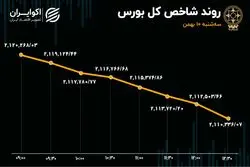 بورس در هراس و تلاطم 