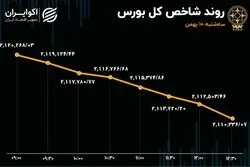 بورس در هراس و تلاطم 