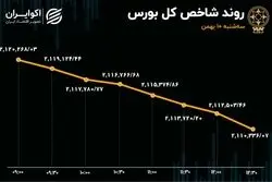 بورس در هراس و تلاطم 
