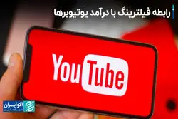 رابطه فیلترینگ با درآمد یوتیوبرها