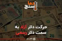  حرکت دلار آزاد به سمت دلار رسمی