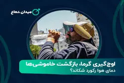 اوج گیری گرما، بازگشت خاموشی‌ها