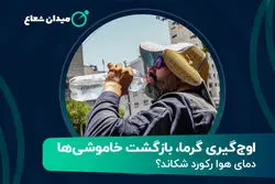اوج گیری گرما، بازگشت خاموشی‌ها