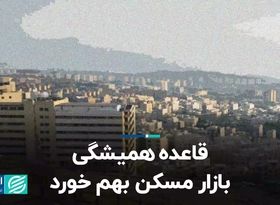 قاعده همیشگی بازار مسکن بهم خورد