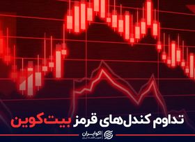 تداوم کندل‌های قرمز بیت‌کوین