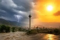 هشدار جدی هواشناسی؛ بارش و گردوخاک تا یکشنبه در ۲۴ استان
