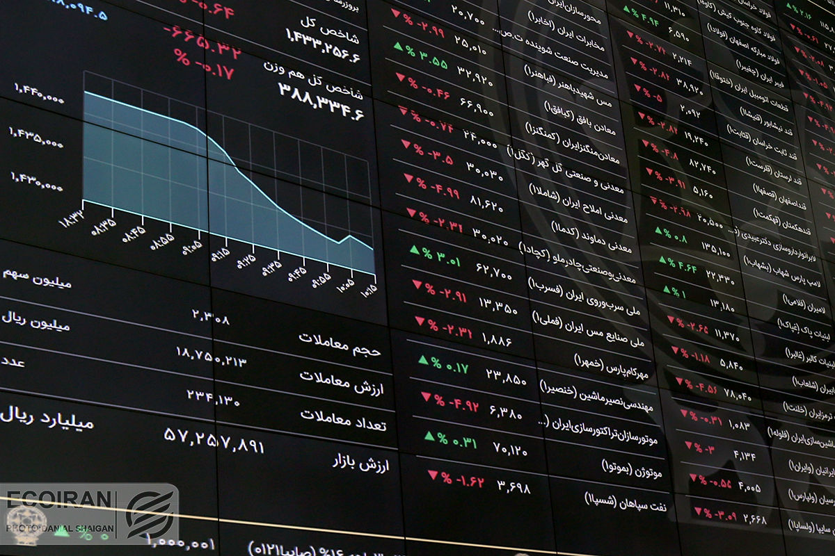 خساپا و شستا در صدر معاملات بورس +جدول‌معاملات