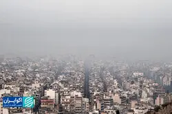 تنفس آلودگی در روزهای بی‌باران پایتخت