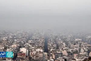 تنفس آلودگی در روزهای بی‌باران پایتخت