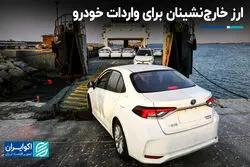 ارز خارج‌نشینان برای واردات خودرو