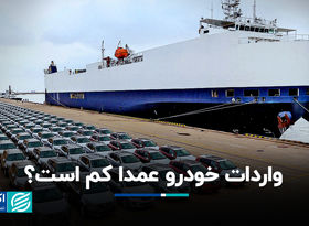 واردات خودرو عمدا کم است؟ 