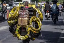 حمل بار با موتورسیکلت ممنوع شد