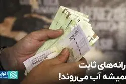 یارانه های ثابت همیشه آب می‌روند!