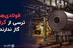 فولادی ها ترسی از گرانی گاز ندارند