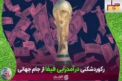 اسپانسرها رکورد فیفا را در درآمدزایی شکستند