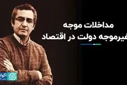 مداخلات موجه و غیرموجه دولت در اقتصاد