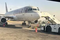 انتشار تصویر هواپیمای قطری حامل زتدانیان در حال مبادله ایران و آمریکا