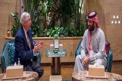  لیندسی گراهام با بن سلمان ولیعهد عربستان دیدار کرد/ موضوع گفت و گو چه بود؟