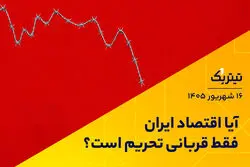 آیا اقتصاد ایران فقط قربانی تحریم است؟